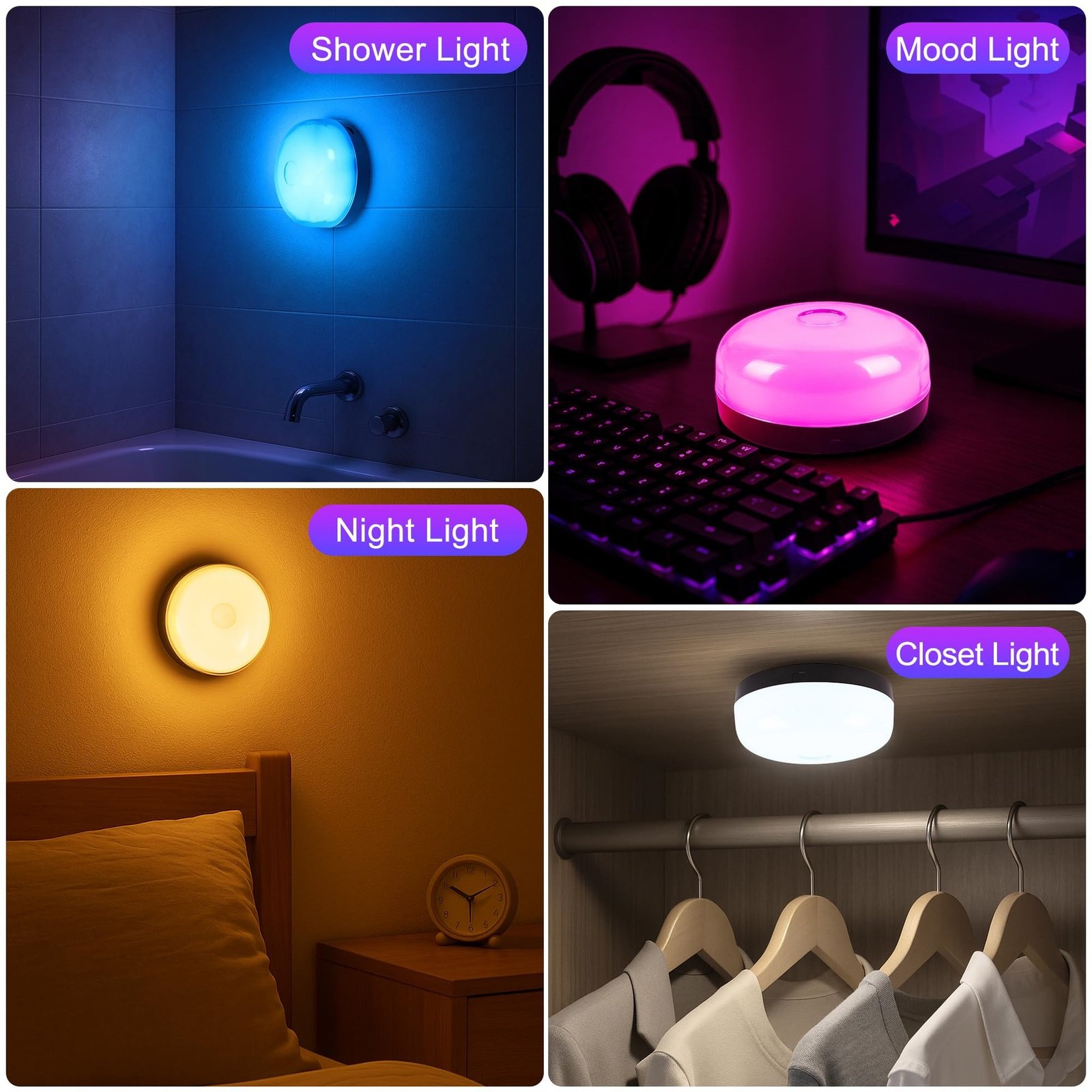 High-Capacity Magnetic Corn Bulb with Remote — Dimming, Colour Change, Long Runtime — detail image 6