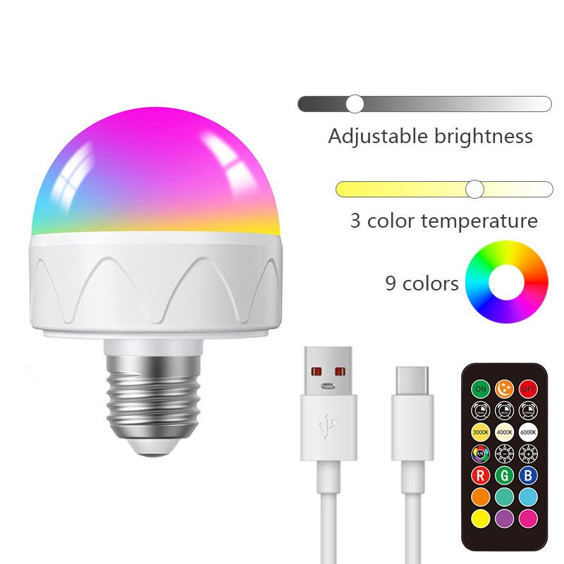High-Capacity Magnetic Corn Bulb with Remote — Dimming, Colour Change, Long Runtime — detail image 13