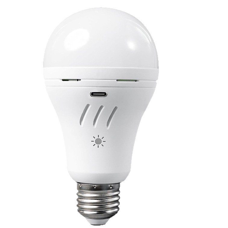 Rechargeable E27 LED Bulb with Timer Memory Remote — Wall Sconce Replacement Bulb — product image 5