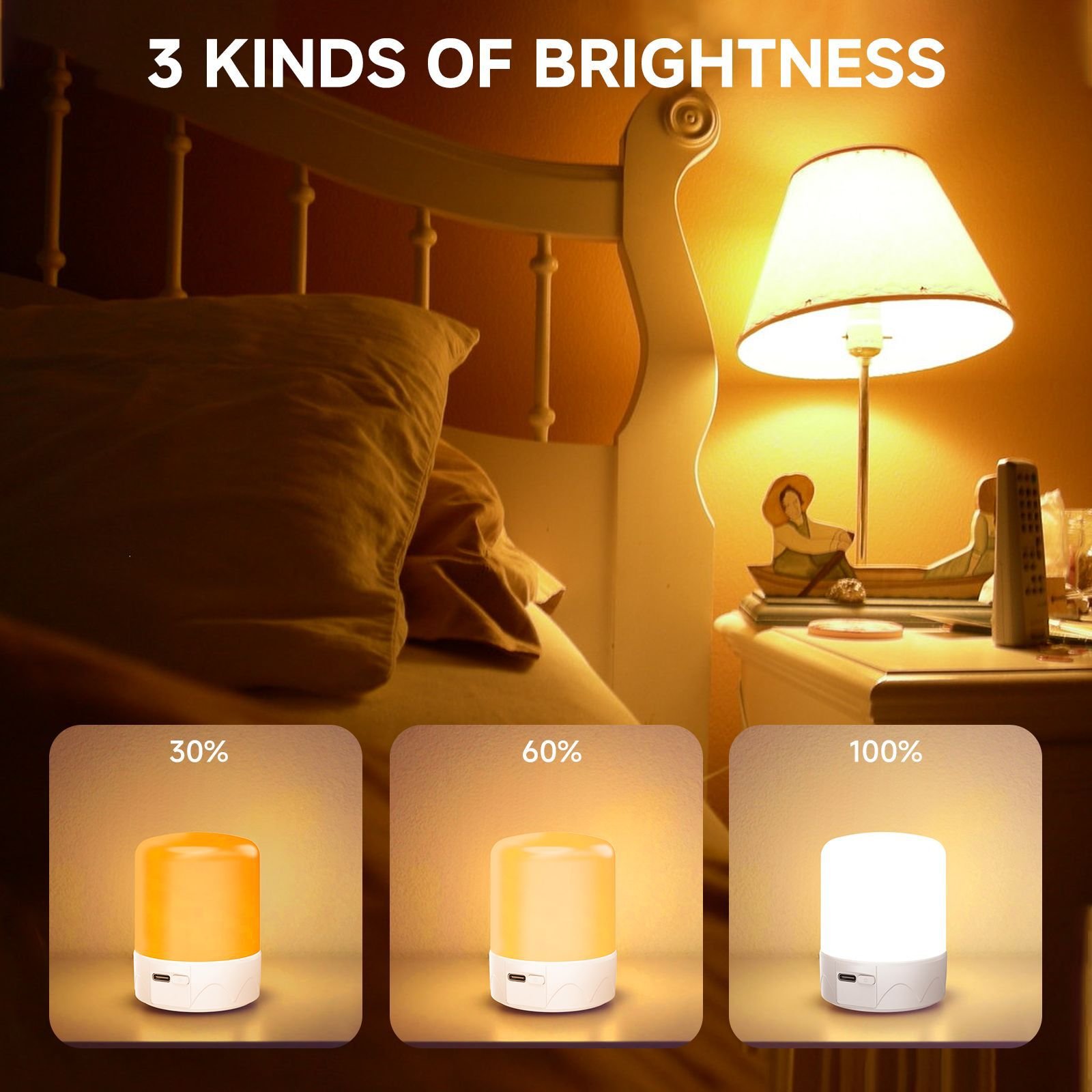 Magnetic Rechargeable LED Bulb with Remote, Timer & Memory — E27 Battery Bulb — product image 4