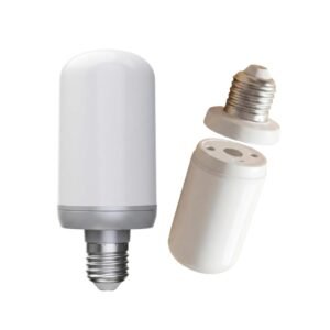 Solar Rechargeable Corn Bulb with Remote — High-Capacity 3-Colour Dimmable Outdoor Bulb — product image 5
