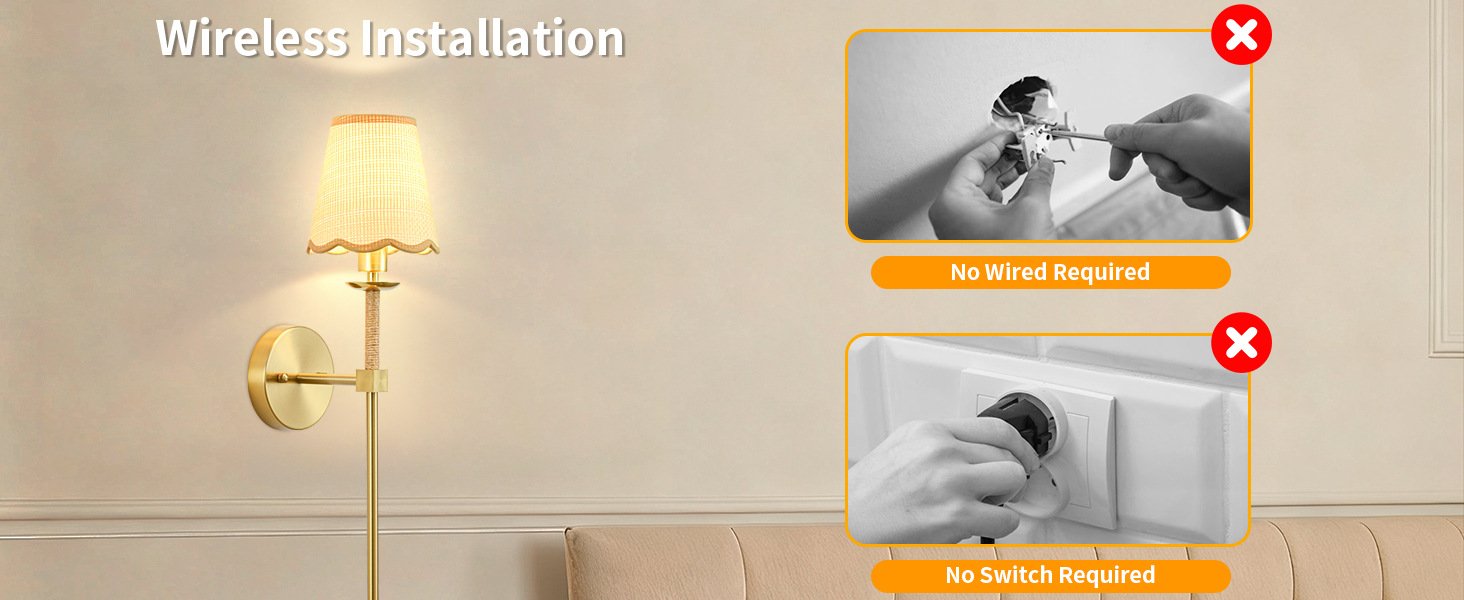 RGB Rechargeable Emergency Wall Light — Dimmable Colour-Changing Sconce — detail image 5