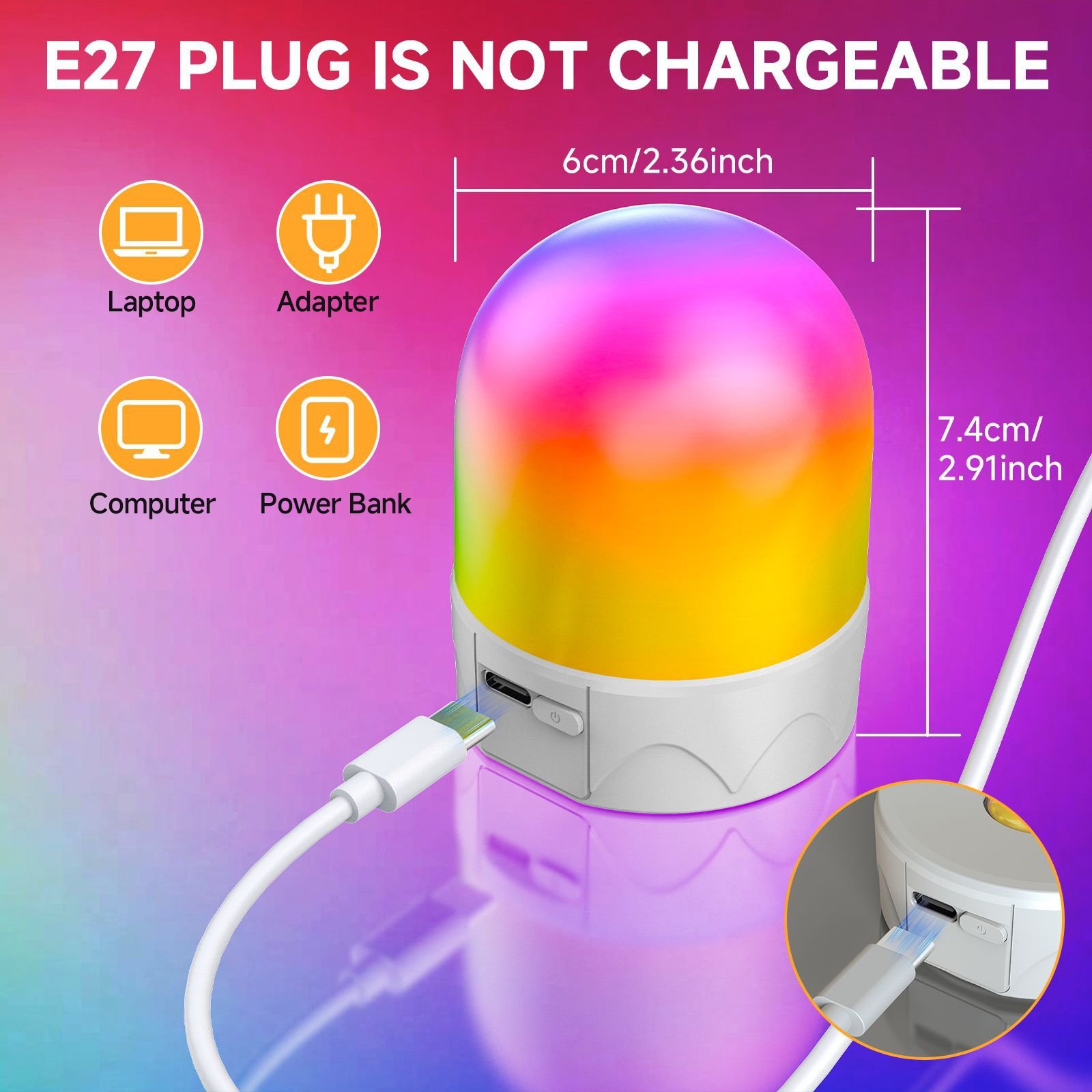 Magnetic Rechargeable Wall Sconce with Remote — High-Capacity Wireless Wall Light — product image 2